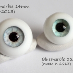 Soom blue marbles